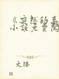 《突然的喜欢》小说免费阅读