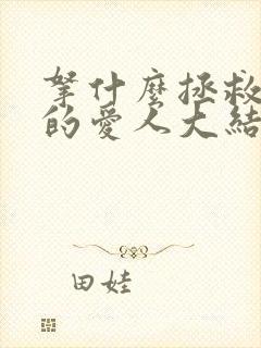 拿什么拯救你我的爱人大结局