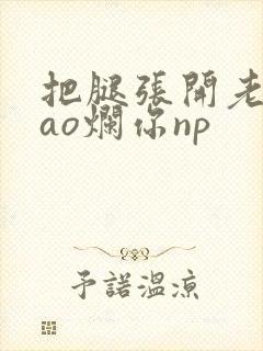 把腿张开老子cao烂你np