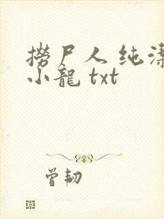 捞尸人 纯洁滴小龙 txt封面