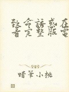 致命诱惑在线观看完整版电影免费