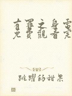 有罪之身电视剧免费观看完整版孙千