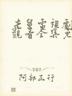 老舅电视剧在线观看全集免费高清