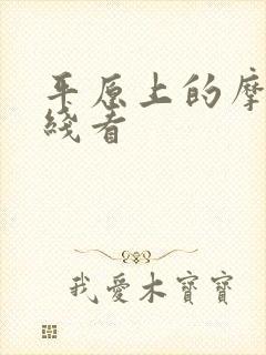 平原上的摩西在线看