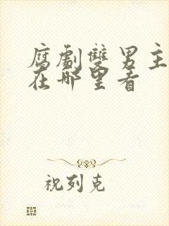 腐剧双男主动漫在哪里看封面