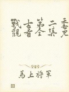 战士第二季在线观看全集免费播放封面