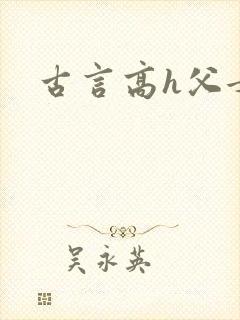 古言高h父女封面
