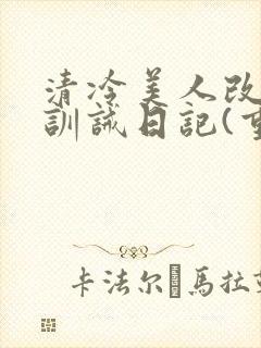 清冷美人改/造训诫日记(重