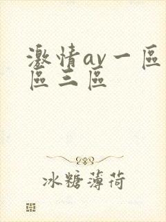 激情av一区2区三区