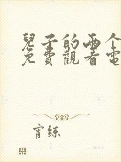 儿子的两个妈妈免费观看电视剧封面