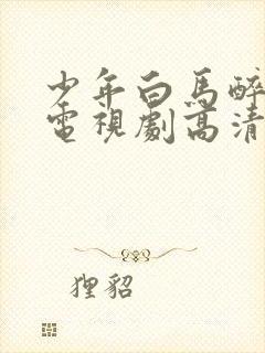 少年白马醉春风电视剧高清在线观看