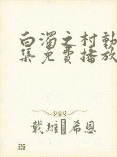 白浊之村动漫全集免费播放封面