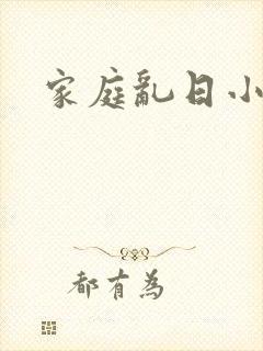 家庭乱日小说