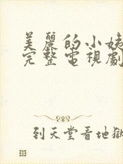 美丽的小姨免费完整电视剧在线观看