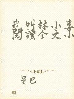 我叫林小喜免费阅读全文小说