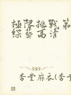 极限挑战第三季综艺高清