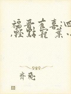 福晋有喜:四爷,轻点宠 叶小甜封面