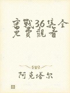 密战36集全集免费观看