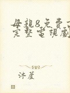 母亲8免费高清完整电视剧