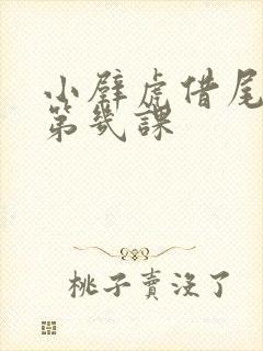 小壁虎借尾巴是第几课