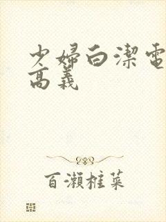 少妇白洁电子书高义