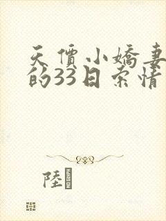 天价小娇妻总裁的33日索情