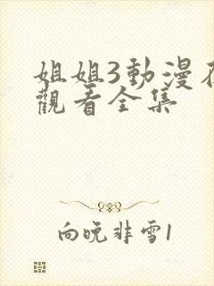 姐姐3动漫在线观看全集