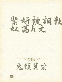 紫妍被调教成肉奴高h文