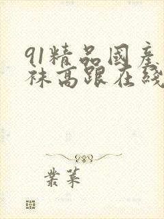 91精品国产丝袜高跟在线