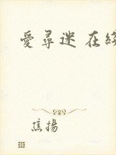 爱寻迷 在线