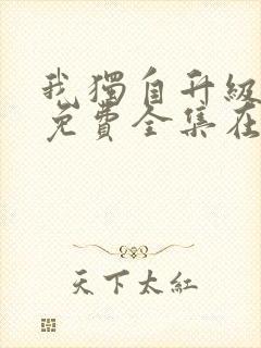 我独自升级漫画免费全集在线观看封面