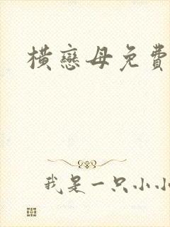 横恋母免费在线封面