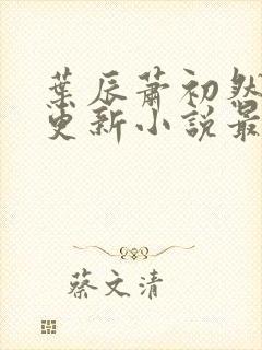 叶辰萧初然最快更新小说最新封面