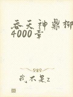 吞天神鼎柳无邪4000章