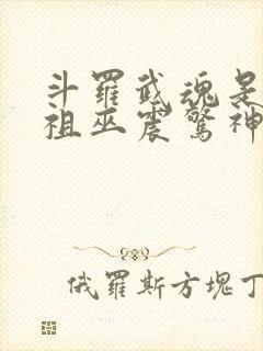 斗罗武魂是十二祖巫震惊神界