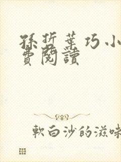 孙哲叶巧小妈免费阅读