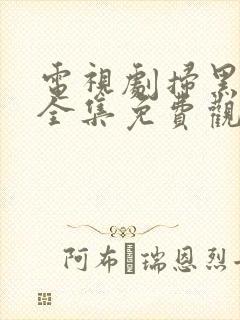 电视剧扫黑风暴全集免费观看完整版封面