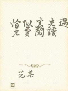 恰似寒光遇骄阳免费阅读封面