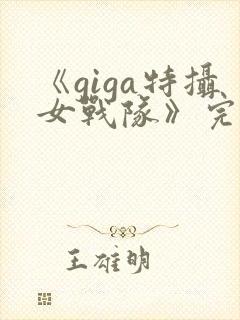 《giga特摄女战队》完整版封面