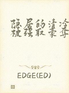 隐居的清冷美人被强取豪夺后小说封面