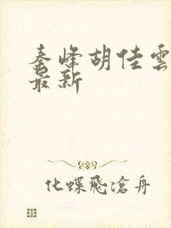 秦峰胡佳云免费最新封面