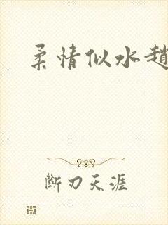 柔情似水赵雅儿