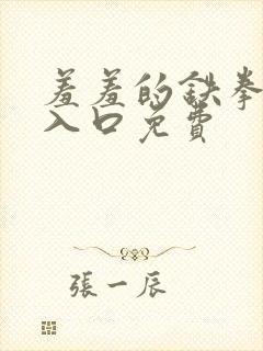 羞羞的铁拳漫画入口免费