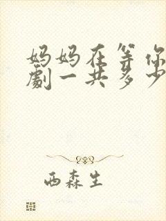 妈妈在等你电视剧一共多少集