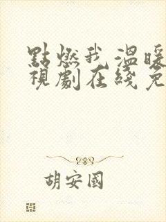 点燃我温暖你电视剧在线免费观看