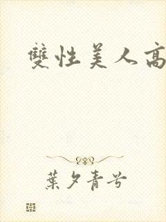 双性美人高h封面