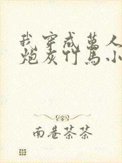 我穿成万人迷的炮灰竹马小说