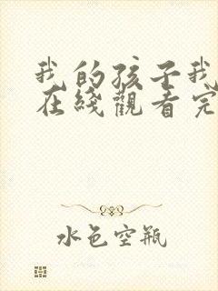 我的孩子我的家在线观看完整版