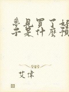 梦见买了好多鞋子是什么预兆