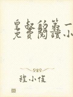 皇叔的第一宠妃免费阅读小说封面